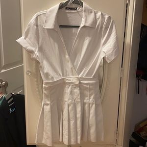 Zara pleated tennis dress